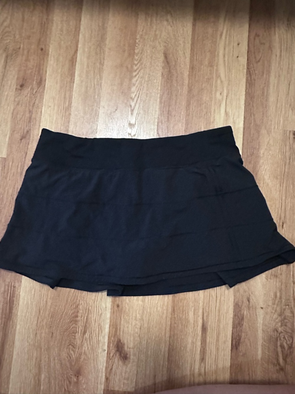 lululemon athletica Black Activewear Skirt with Center Tag